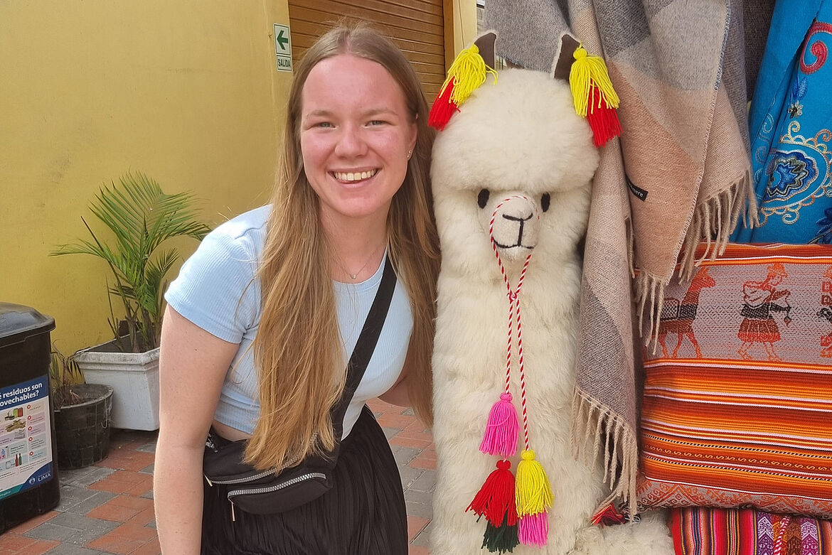 Simone in Machu Picchu