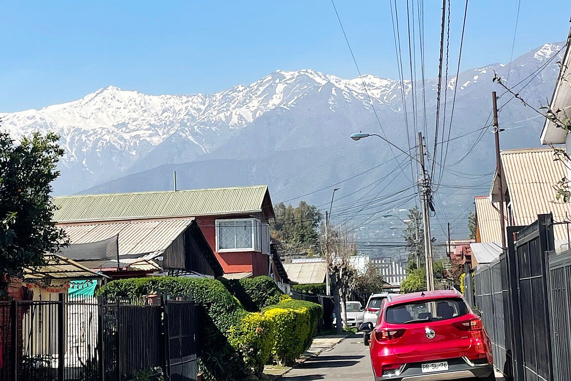 Linda in Santiago