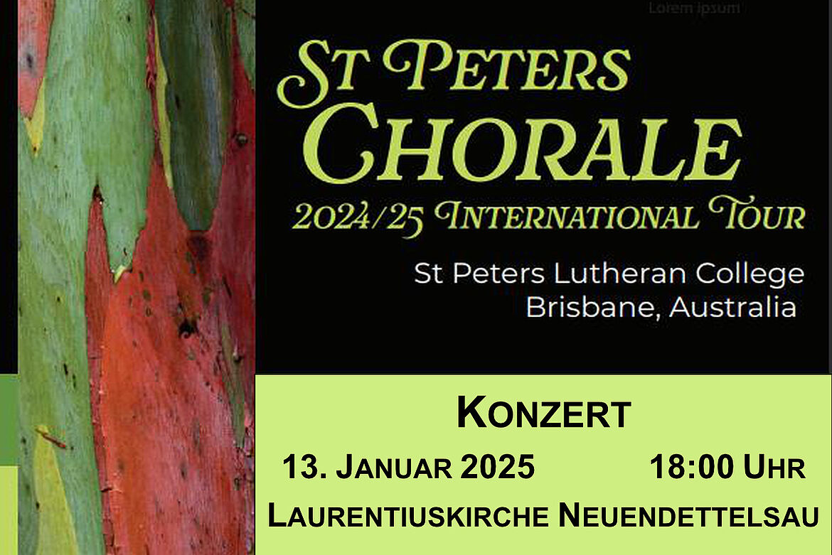 Konzert St. Peters Chor Brisbane
