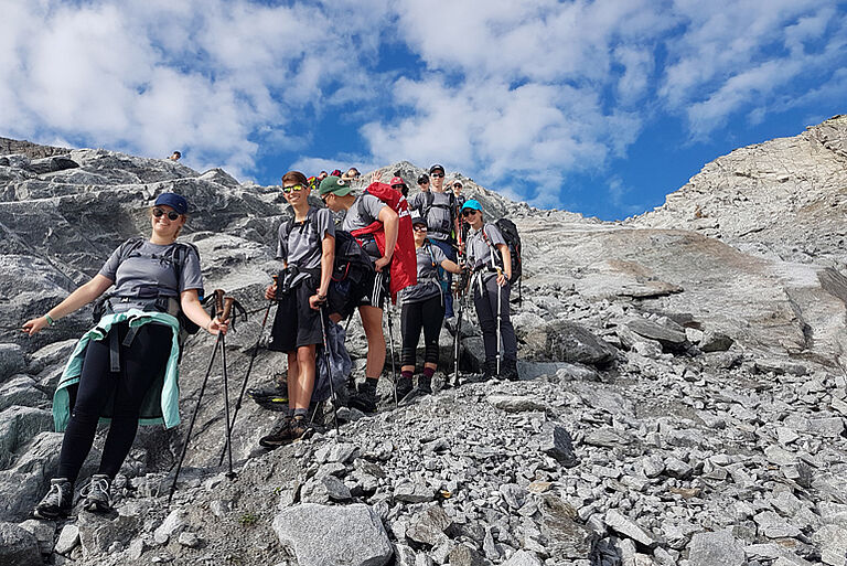 Einmal quer über die Alpen